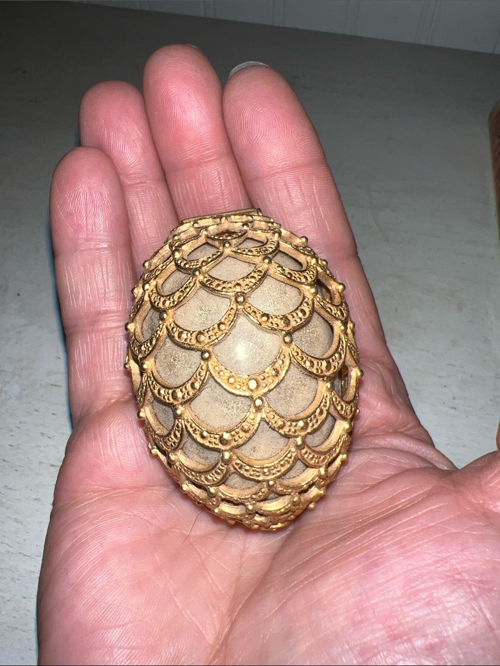 MCM Mosell Faberge egg sewing kit